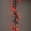 2.5m 250 LED Globe Cluster Christmas String Lights in Red 7