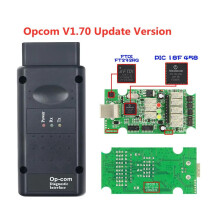 OPCOM OBD2 Diagnosetool, CAN-BUS Schnittstelle mit USB-Kabel und Dongle, für Autos bis 2021