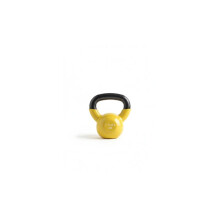 Kettlebell - FITLIFE - 4 kg - Gelb - Stahl - Fitness