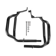WOLFLINE motorfiets valbeugel, voor Honda CB500X 2019-2023, zwart, hoogwaardig staal