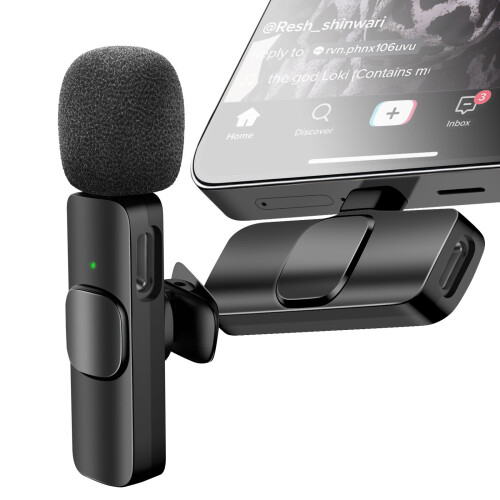 Avizar 2 Langattoman Rintamikrofonin Setti USB-C Lightning Melunvaimennus