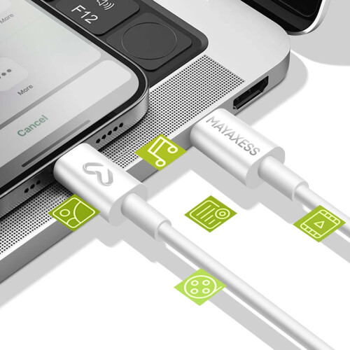Mayaxess Latauskaapeli 1m USB-C / USB-C iPhone 17 Pro Max -mallille 2