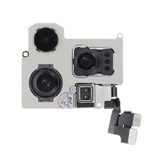 Clappio Kolmoiskamera takana iPhone 16 Pro Pääkamera / zoom / ultralaajakulma