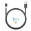 Avizar Magneettinen 3-in-1-kaapeli USB-C / Lightning / Micro-USB - USB-A 1m 3