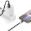 Avizar Magneettinen 3-in-1-kaapeli USB-C / Lightning / Micro-USB - USB-A 1m 5