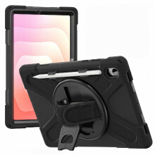 Avizar Iskunkestävä Suojakuori Galaxy Tab S11 -Mallille Telineellä ja Integroidulla S Pen -Paikalla