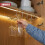 The Magic Toy Shop GEEZY Under Shelf Stemware Wine Glass Holder Storage Rack Hanger Stainless Steel 8
