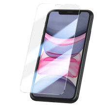 Mayaxess Panssarilasi iPhone 11 / iPhone XR 9H Naarmuuntumaton ja Iskunkestävä