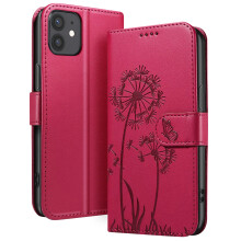 Zanaé Lompakkokotelo iPhone 12/12 Pro Premium Kukat Perhonen