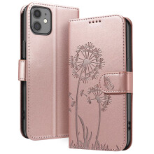 Zanaé Lompakkokotelo iPhone 11 Premium Design Kukkia Perhonen