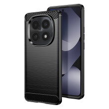 Avizar Suojakuori Redmi Note 15 5G / 4G -puhelimelle hiilikuituvaikutteisella harjatulla silikonilla