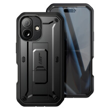 Supcase Täyskuori iPhone 17:lle Unicorn Beetle Pro -sarja jalustalla