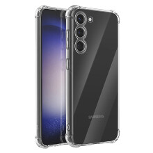 Mayaxess Galaxy S23 iskunkestävä silikonikuori vahvistetuilla kulmilla