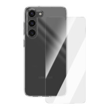 Mayaxess Suojapakkaus Galaxy S23: Suojakuori ja 9H Karkaistu Lasi