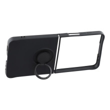 Avizar Suojakuori Galaxy Z Flip 8 Soft-Touch Sormuspidikkeellä ja Rannelenkillä