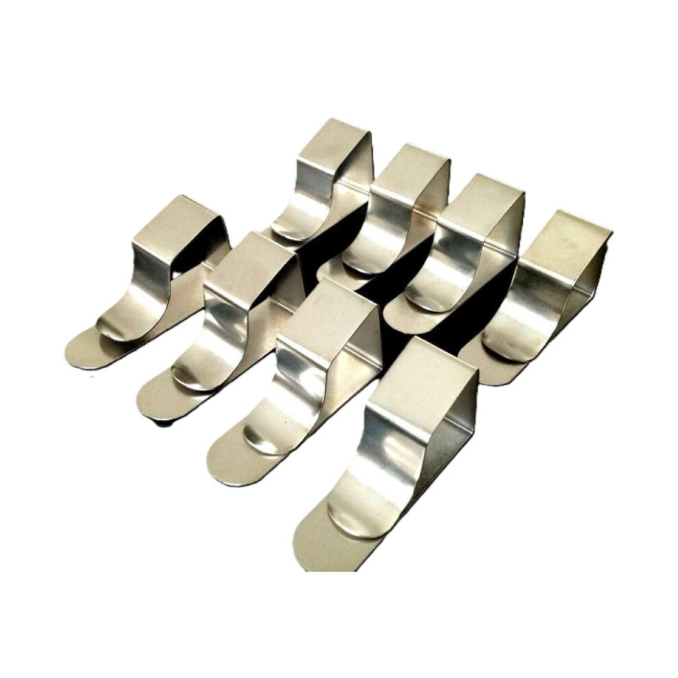 Jakar Drawing Board Clips - Set Of 20 Nickel-Plated Steel, 50Mm, Securely Holds Boards Up To 25Mm Thick (7301)