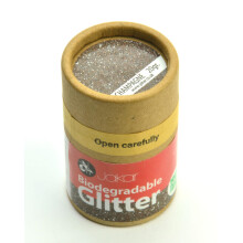 Jakar Champagne Biodegradable Fine Glitter 20g - Eco-Friendly, Non-Toxic, Plastic-Free Fine Glitter for Sustainable Crafts (7803)