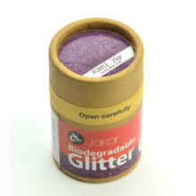 Jakar Purple Biodegradable Fine Glitter 20g - Eco-Friendly, Non-Toxic, Plastic-Free Fine Glitter for Sustainable Crafts (7809)