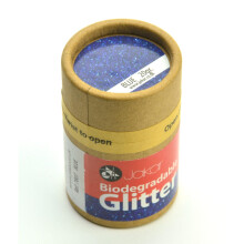Jakar Blue Biodegradable Fine Glitter 20g - Eco-Friendly, Non-Toxic, Plastic-Free Fine Glitter for Sustainable Crafts (7807)