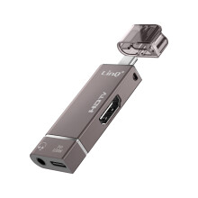 LinQ Mini-keskitin sovitin USB-C–HDMI 4K, 3,5 mm liitin ja USB-C 100W