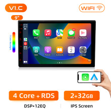 Junsun Autoradio, V1 Pro C (2GB 32GB), kabelloses Carplay und Android Auto, IPS Touchscreen