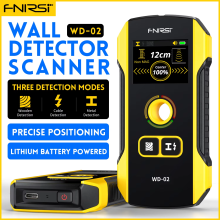 FNIRSI detector de pared WD-02, escáner de metales y cables de CA con orificio de posicionamiento