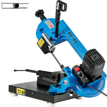 SucceBuy BS-85 Tafelmodel Bandzaag, 1000W, Draagbaar, voor hout, metaal en plastic