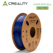 Creality Hyper PETG Filament, 1 kg, Blau, hohe Druckgeschwindigkeit bis 300 mm/s für 3D-Drucker