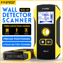 FNIRSI detector de pared WD-01, escáner de metales y cables de CA con orificio de posicionamiento
