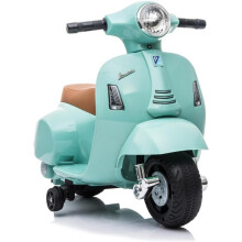 Mobiclinic Kids Moto Elétrica Roma, Licença Oficial Vespa Piaggio, Motor 30W, 6V, 2.5 km/h, Rodas Antivuelco, 18-36 Meses