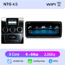 Junsun Autoradio, WiFi Version, NTG 4.5 WiFi 4-64GB, für Mercedes Benz A-Klasse CLA GLA W176 2013-2018