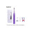 Sonic Electric Toothbrush Rechargeable(Purple) 1