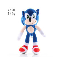 (Sonic, 28 cm/11 inch) 28 cm Sonic the Hedgehog Shadow Amy Rose Knuckle Tail pluche speelgoed zachte