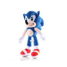 (Sonic 30CM) Sonic the Hedgehog pluche pop met Knuckles en Tails, kindercadeau