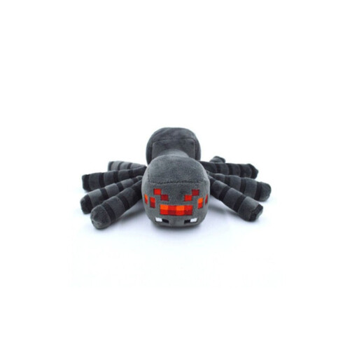 (Spider-30cm) Minecraft Creeper Enderman Pluche Speelgoed Pixelpop