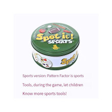 (sportversie) Dobble kaartspel | Familiekaartspel Kerstcadeau