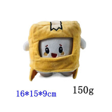 (Staande doos) Lankybox Foxy Rocky pluche pop, zacht knuffeldier