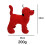 (Staande) Clifford de Grote Rode Hond Pluche Pop Knuffel Kindercadeau 2