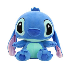 (Stitch, 30 cm) Schattige Lilo & Stitch pluche blauwe knuffel voor meisjes, zacht knuffelbeest, cadeau,
