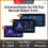 Junsun Autoradio, V1 Plus (4GB 64GB), Android 14, 4G, Apple CarPlay & Android Auto, IPS Touchscreen 2