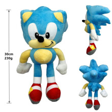 (Stijl 7) Sonic the Hedgehog pluche speelgoed en themarugzak - Een wereld van snelheid en avontuur