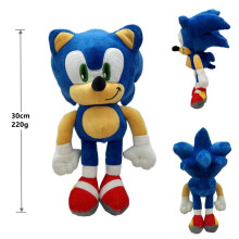 (Stijl 5) Sonic the Hedgehog pluche speelgoed en themarugzak - Een wereld van snelheid en avontuur