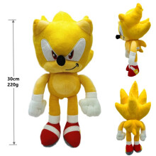 (Stijl 8) Sonic the Hedgehog pluche speelgoed en themarugzak - Een wereld van snelheid en avontuur