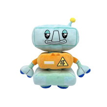 (Stijl F) Nieuwe Lankybox Robot Melkhaai Vos Rots Pluche Pop Speelgoed Kindercadeau