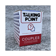 (Talking Point Couple Edition) Spelkaarten voor stellen, daten en intieme relaties
