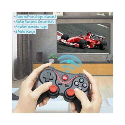 (T3-controller, China) Terios T3 X3 draadloze joystick gamepad pc-gamecontroller met Bluetooth BT3.0-ondersteuning. 1