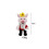 Technoblade 30 cm pluche pop met fysieke voorkant, groot pluche varken 2