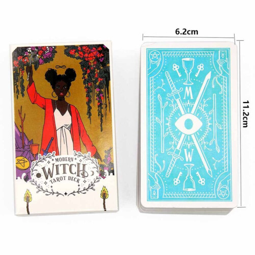 Het Modern Witch Tarot Deck Kaarten Bordspel Gloednieuw Waarzeggerij 2