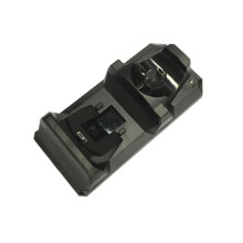 Tre-i-ett-handtagsladdare för PS4/PS3/PS3 MOVE Handle Dubbelladdare