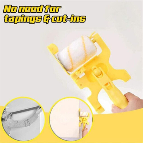 Time Saving Clean-cut Paint Edger Roller Brush Roller Paint Brush for Wall DIY Wall Decoration Home 1